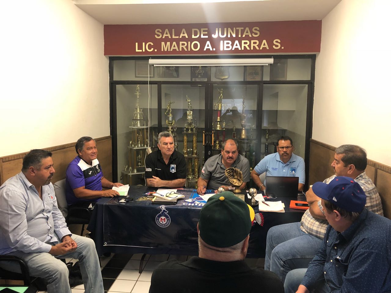reunion directiva previa semifinales 2018 beisbol chihuahua