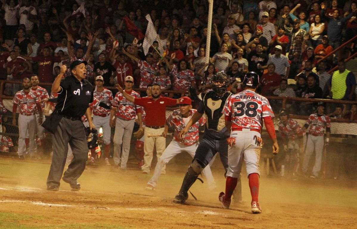 semifinales 2016 rojos jimenez dorados chihuahua beisbol juego 1