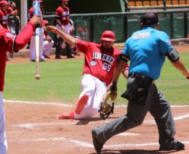 barrida jugador rojos jimenez 2017 beisbol chihuahua