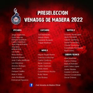venados-madera-preseleccion-beisbol-chihuahua-temporada-2022
