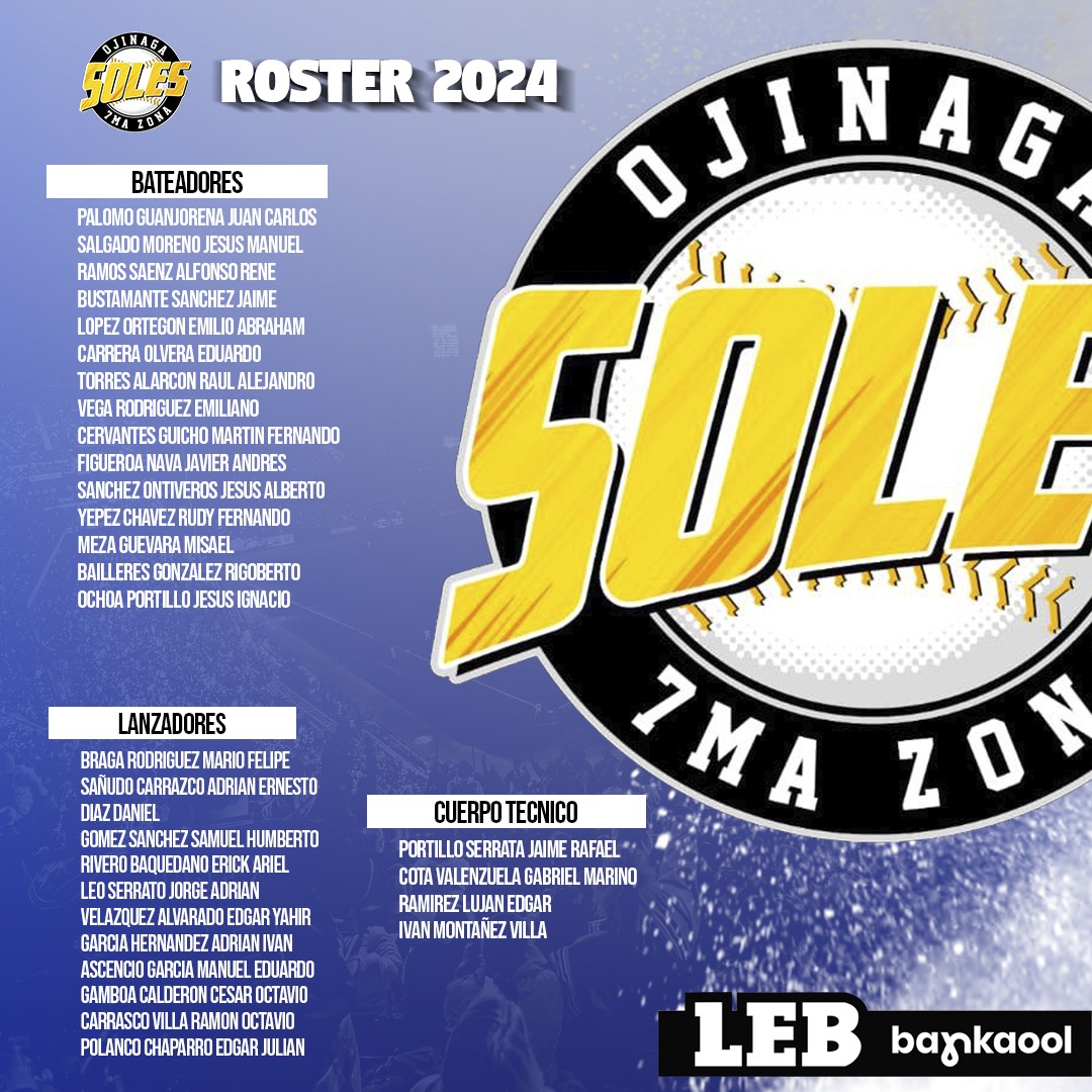 roster-jugadores-temporada-2024-beisbol-chihuahua-soles-ojinaga